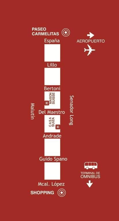 Hostal Casa Suiza Asuncion Buitenkant foto